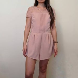 Pink romper